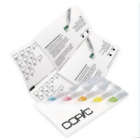 Выкраска на 358 цветов Copic