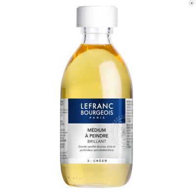 Розчинник трійник Lefranc Painting medium, 250 мл