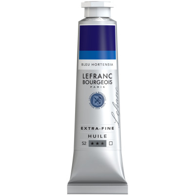 Олійна фарба Lefranc Extra Fine 40 мл №038 Hortensia blue Гортензія синя