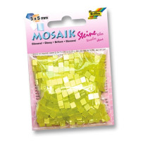 Мозаика Folia Gloss 45 гр, 5x5 мм 700 шт , № 12 Lemon yellow Лимонно-желтый арт 59112