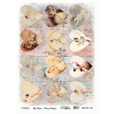 Декупажная карта на рисовой бумаге Rice Paper Decoupage Cadence, №304