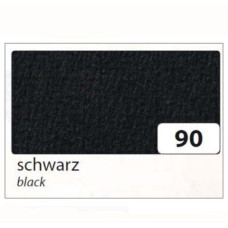 Картон Folia Tinted Mounting Board rough surface 220 г/м2, 50x70 см, №90 Black Черный
