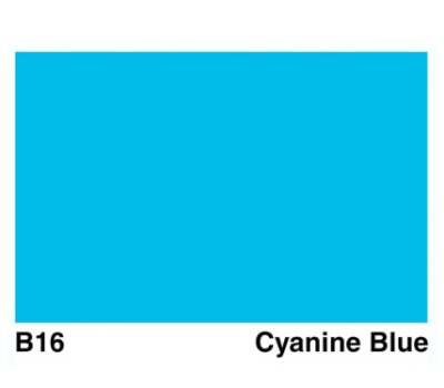 Заправка для маркеров COPIC Ink, B16 Cyanine blue Синий цианистый, 12 мл