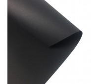 Бумага Folia Tinted Paper 130 г/м2, 20х30 см, №90 Black Черный