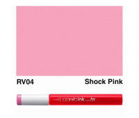 Заправка для маркеров COPIC Ink, RV04 Shock pink Ярко-розовый, 12 мл