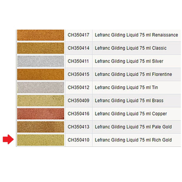 Рідка позолота Gilding liquid 75 мл Rich gold
