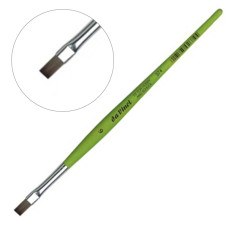 Пензель плоска синтетика DaVinci 374 Fit for Hobby School, № 6