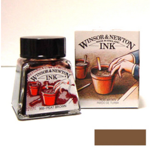 Туш художня Winsor Newton Drawing Inks 14 мл №469 Торф