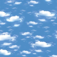 Калька Folia Transparent paper Elements 115 г/м2, 50x70, Clouds лист