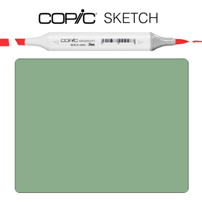 Маркер Copic Sketch YG-67 Moss Зелёный мох