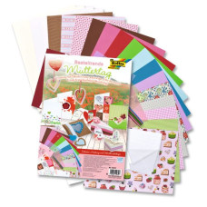 Набор дизайнерской бумаги Folia Creativity Set Mothers Day (День матери, 312 л)