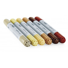 Набір спиртових маркерів Copic Ciao Set Hair 6 шт