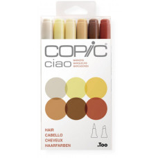 Набір спиртових маркерів Copic Ciao Set Hair 6 шт