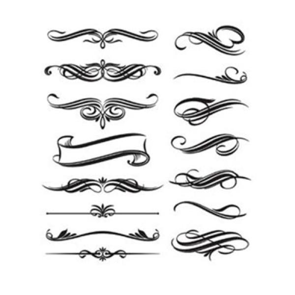 Натирка чорно-біла Cadence 17х25 см, R-023