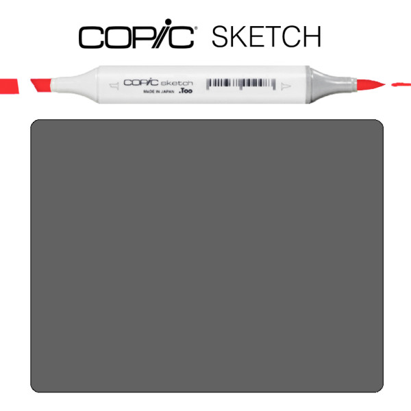 Маркер Copic Sketch W-8 Warm gray Теплий сірий