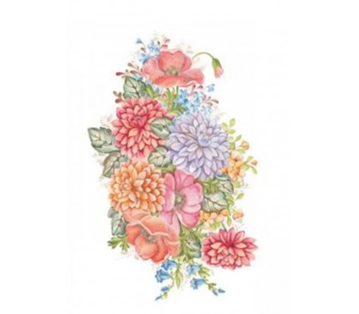 Трансфер универсальный Cadence Floral Collection by Svetlana Zhurkina, 17*25 см, T-02