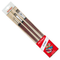 Набор кистей daVinci Ser. 8730+8740 в бамбуковом пенале №2,4 №12,20 арт 5305
