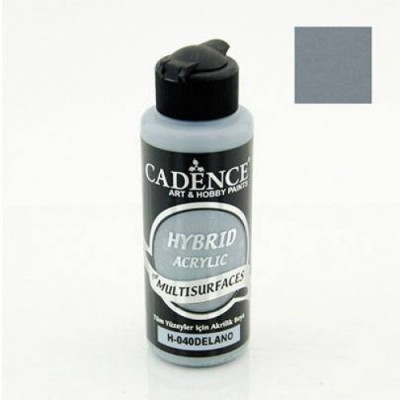 Универсальная акриловая краска Hybrid Acrylic for Multisurfaces Cadence № 40, 120 мл, Delano Делано