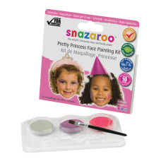 Краски для грима Snazaroo Pretty Princess 3х2 мл