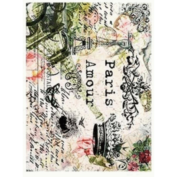 Декупажная карта на рисовой бумаге Rice Paper Decoupage Cadence, №3, №158