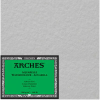 Блок паперу для акварелі Arches Cold Pressed Natural White 300 г, 20x20 см, 20 аркушів