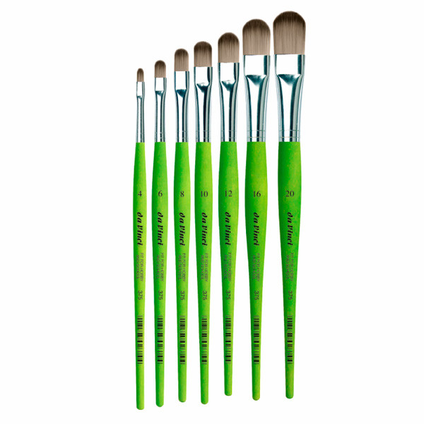 Пензель овальна синтетика DaVinci 375 Fit for Hobby School, № 20