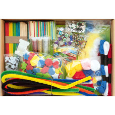 Набор декоративных элементов для творчества Kreativ Box Mixed 1300 элементов Folia