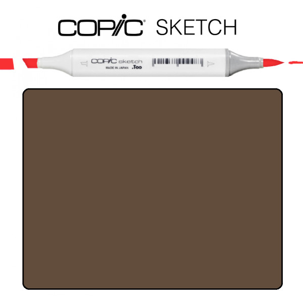Маркер Copic Sketch E-49 Dark bark Темна кора