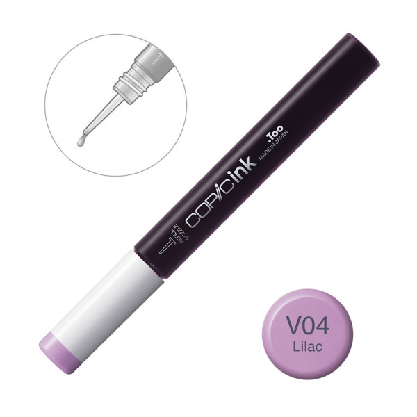 Чернила для заправки маркеров Copic Ink V-04 Violet Фиолетовый, 12 мл
