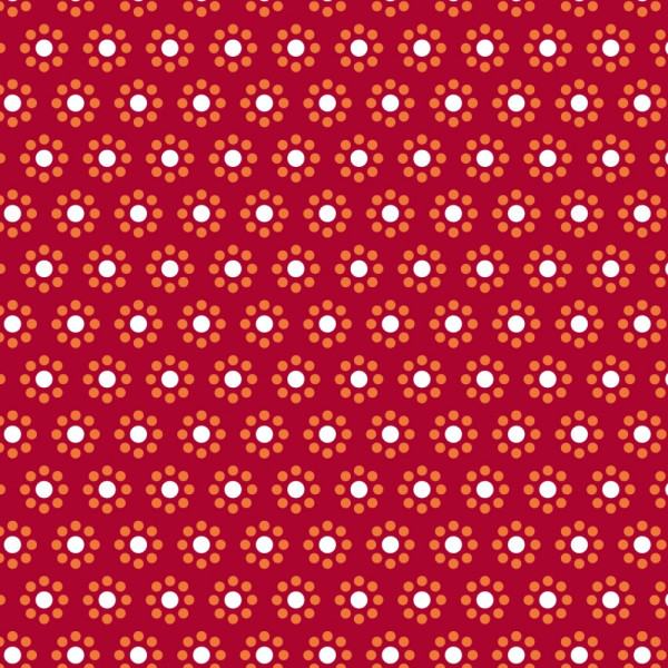 Папір для орігамі Folia Folding Papers 15x15 см, 50 аркушів, 80 г/м2, червоний