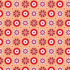 Папір для орігамі Folia Folding Papers 15x15 см, 50 аркушів, 80 г/м2, червоний