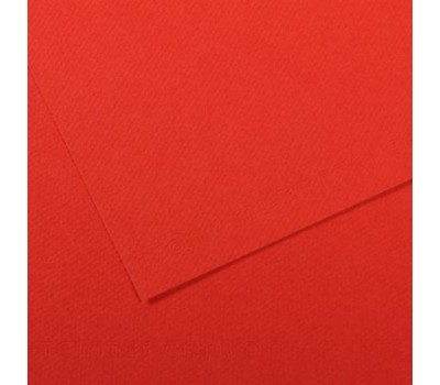 Папір пастельний Canson Mi-Teintes 160 г/м2 A4 №506 Poppy red Яскраво-червоний