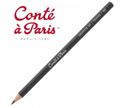 Гранітний олівець Conte Black lead pencil Graphite 2B
