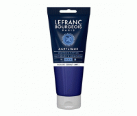 Акриловая краска Lefranc Fine Acrylic Color 200 мл, ном 064 Cobalt blue hue Кобальт небесно-голубой арт 300362