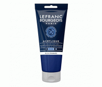 Акриловая краска Lefranc Fine Acrylic Color 80 мл, ном 063 Primary blue Основной синий арт 300415