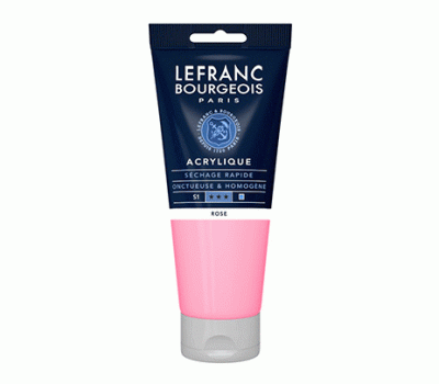Акрилова фарба Lefranc Fine Acrylic Color 200 мл, 351 Pink Рожевий