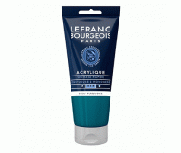 Акриловая краска Lefranc Fine Acrylic Color 80 мл, ном 050 Turquoise blue Бирюзовый арт 300457