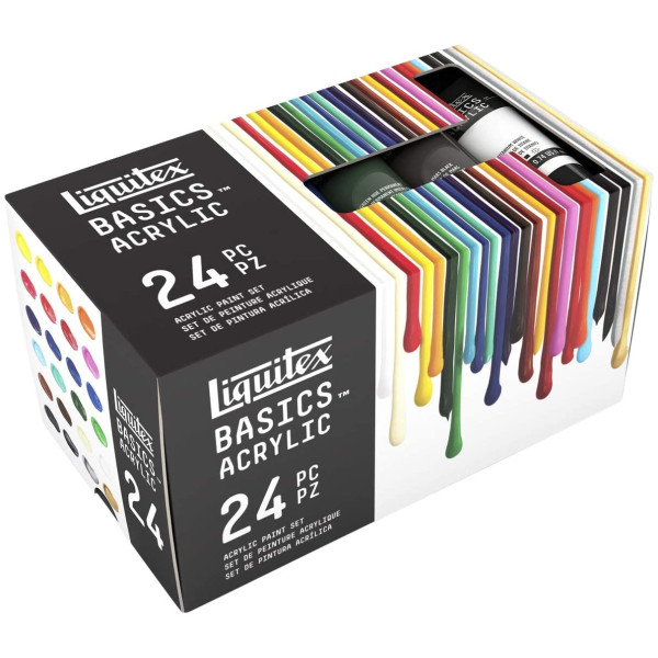 Liquitex набір акрилу Acrylic Studio, 24 кольори, 22 мл 3699328