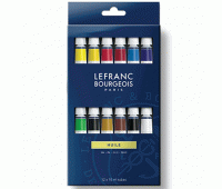 Набор масляных красок, Lefranc Fine, 12 х 10 мл 810117