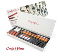 Набор для набросков Conte Sketching Box, 18 предметов арт 750126
