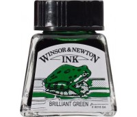Тушь Winsor Newton, Drawing Inks 14 мл, № 046 Зеленый арт 1005046
