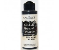 Фарба для створення крейдових дощок Cadence Chalk Board Paint 120 мл Чорний