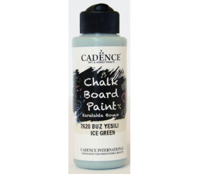 Краска для создания меловых досок Cadence Chalk Board Paint, 120 мл, Мятный
