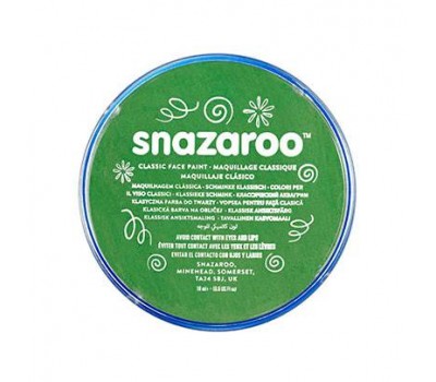 Фарба для гриму Snazaroo Classic 18 мл Grass Green Трав'яний Зелений