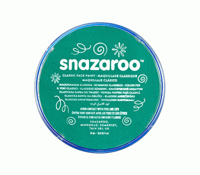 Краска для грима Snazaroo Classic 18 мл Teal Зелено-Голубой