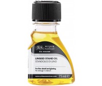 Вязкое медленно сохнущее масло для масляных красок Winsor Stand Oil 75 мл арт 3021749