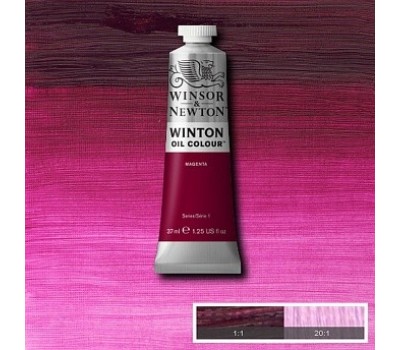 Масляная краска Winsor Newton Winton Oil Colour 37 мл №380 Magenta Маджента