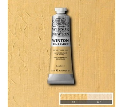 Масляная краска Winsor Newton Winton Oil Colour 37 мл №422 Naples yellow Неаполитанский желтый