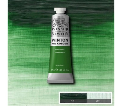 Масляная краска Winsor Newton Winton Oil Colour 37 мл №637 Terre verte Терра верте