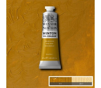 Масляная краска Winsor Newton Winton Oil Colour 37 мл №744 Yellow ochre Охра желтая